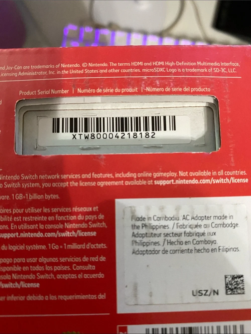 Nintendo Switch OLED